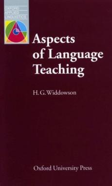 Aspects of language teaching /