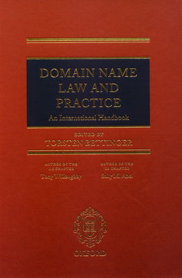 Domain name law and practice : an international hanbook /