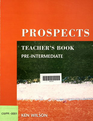 Procpects : pre-intermediate : teacher´s book /