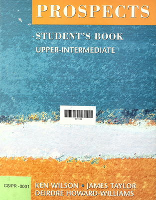 Prospects : upper-intermediate : student´s book /