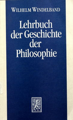 Lehrbuch der Geschichte der Philosophie /